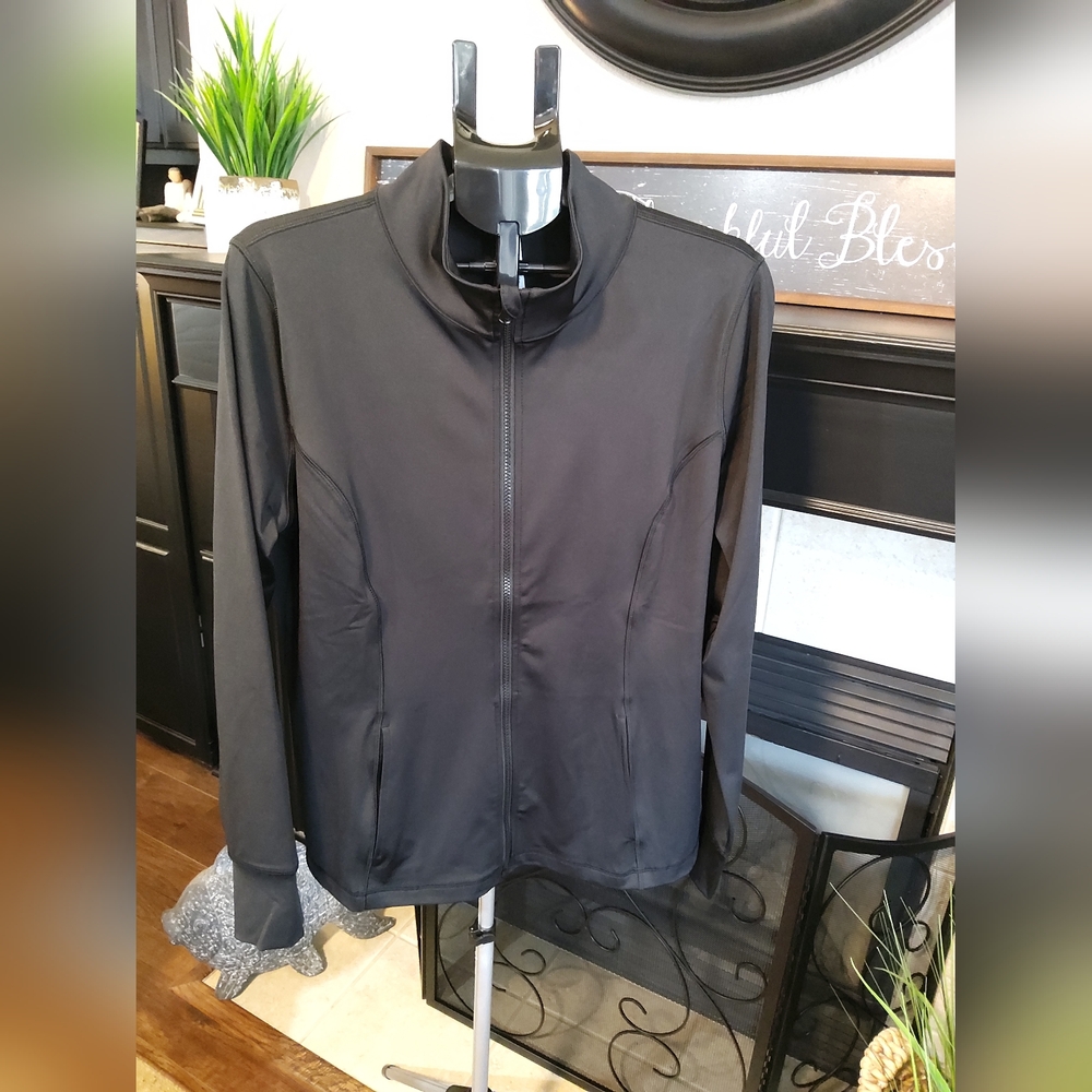 Velocity Ladies Black Activewear Jacket - Picture 5 of 10